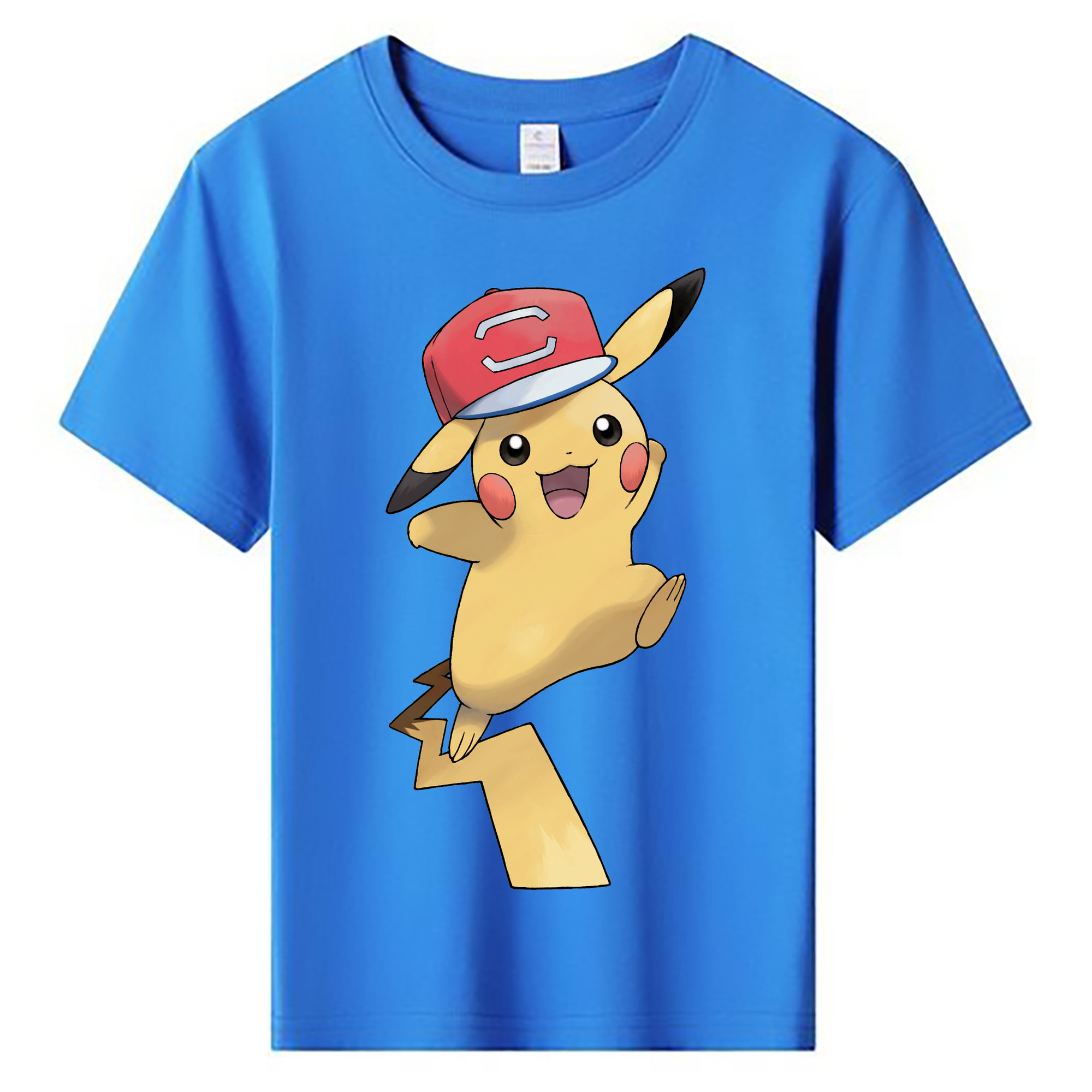 （画像用） ポケットモンスター Pokémon 綿100％キッズTシャツ（フロントプリント）